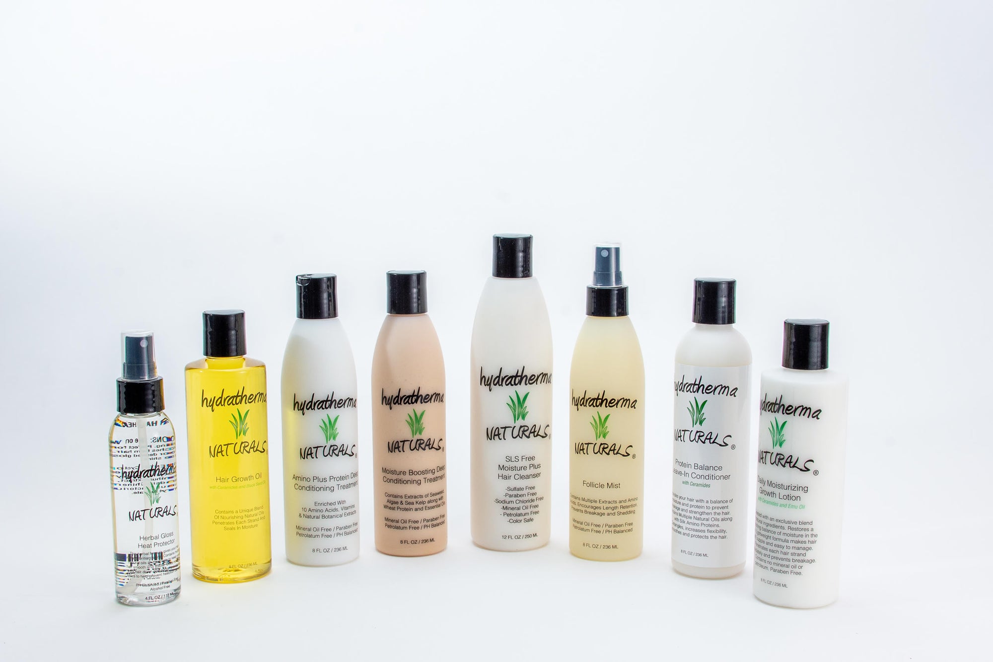 The Hydratherma Naturals premium product line is so different from other hair products in the market. It is the only product line in the market scientifically designed to balance the moisture and protein levels in the hair. www.hydrathermanaturals.com