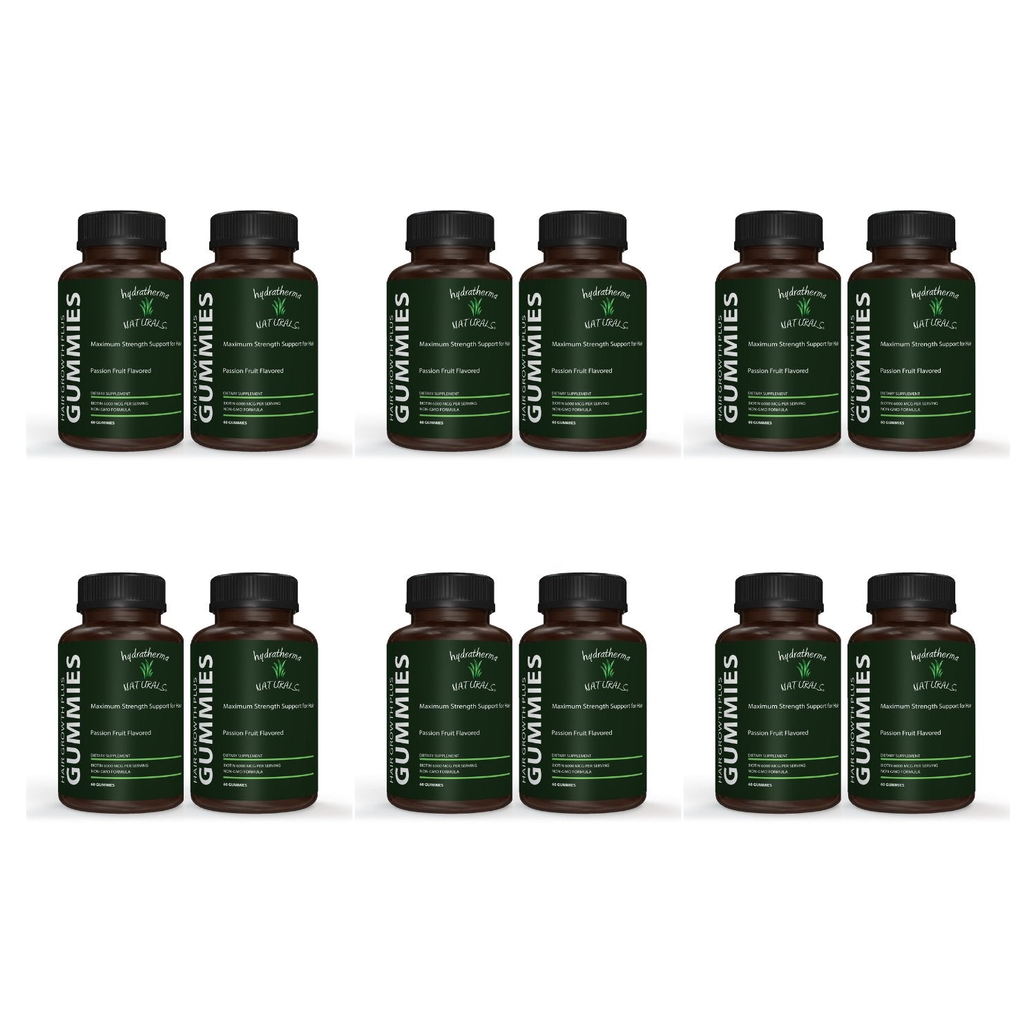 Hair Growth Plus Gummies - HydrathermaNaturalsHair Growth Plus GummiesHydrathermaNaturals