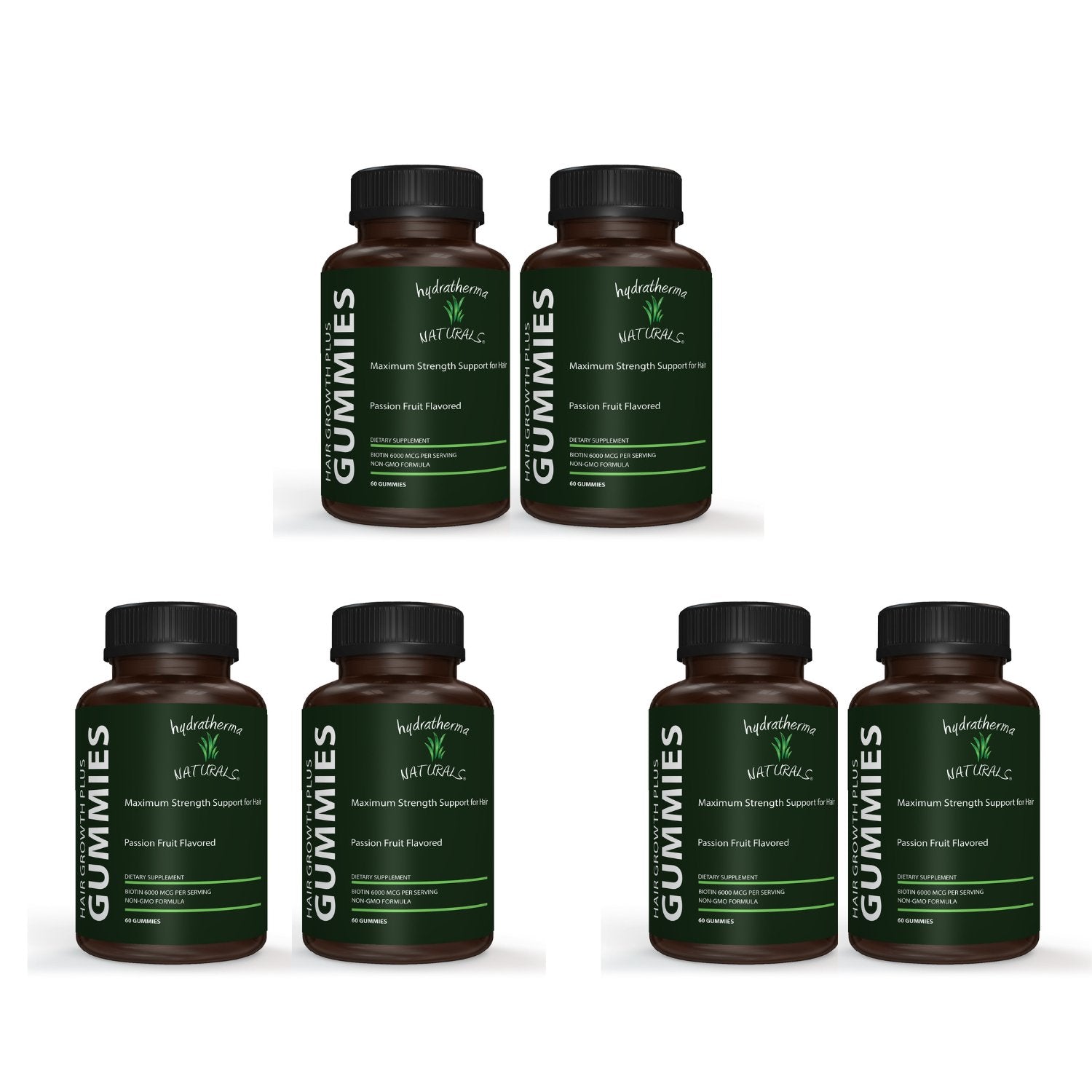 Hair Growth Plus Gummies - HydrathermaNaturalsHair Growth Plus GummiesHydrathermaNaturals