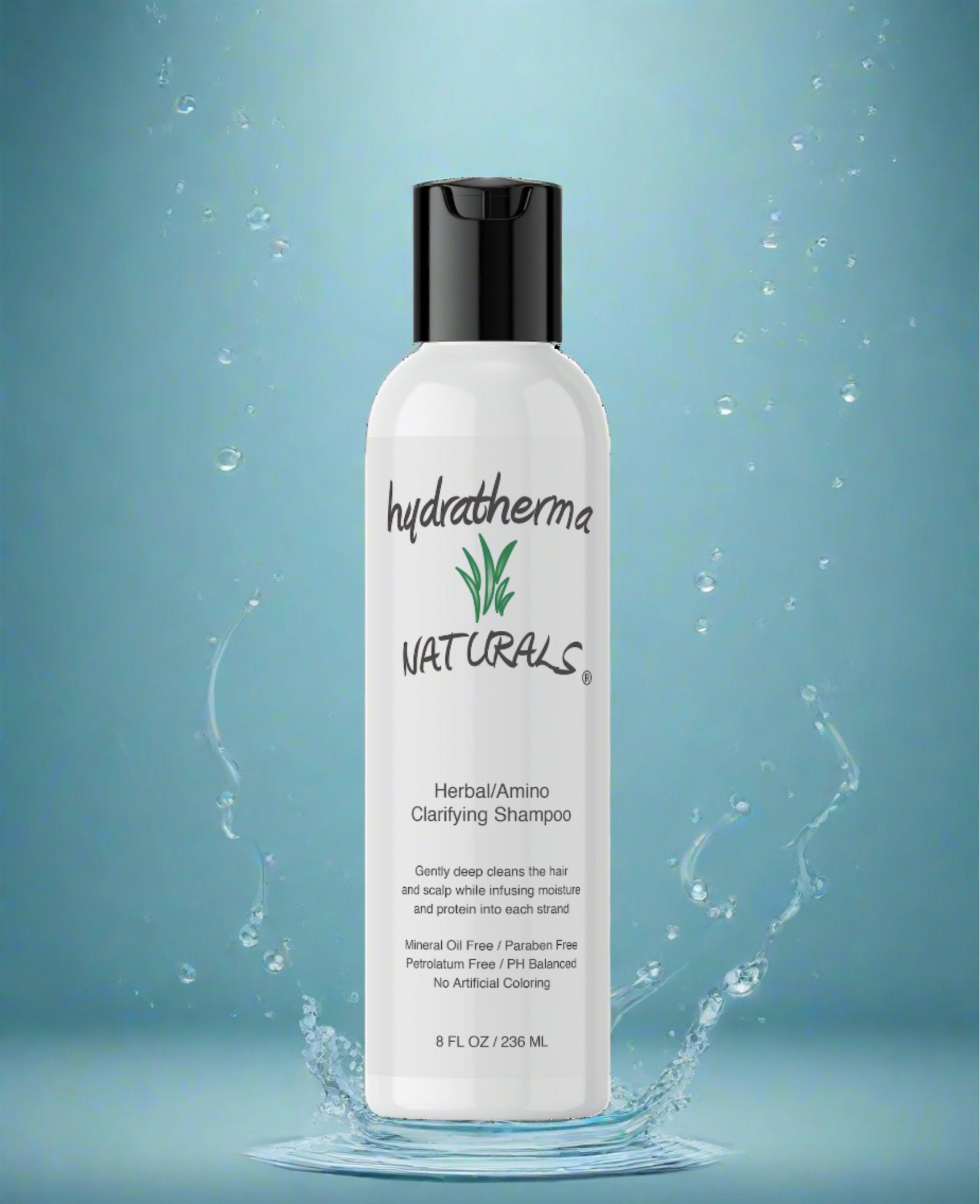 Herbal Amino Clarifying Shampoo 8 oz. - HydrathermaNaturalsHerbal Amino Clarifying Shampoo 8 oz.HydrathermaNaturals