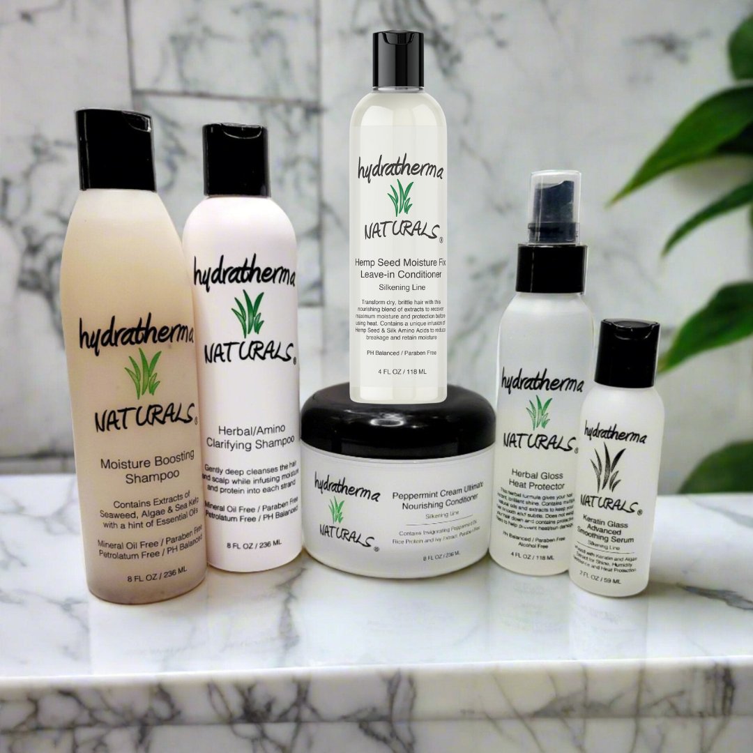 Silk Press System - COMPLETE Collection Set - HydrathermaNaturalsSilk Press System - COMPLETE Collection SetHydrathermaNaturals