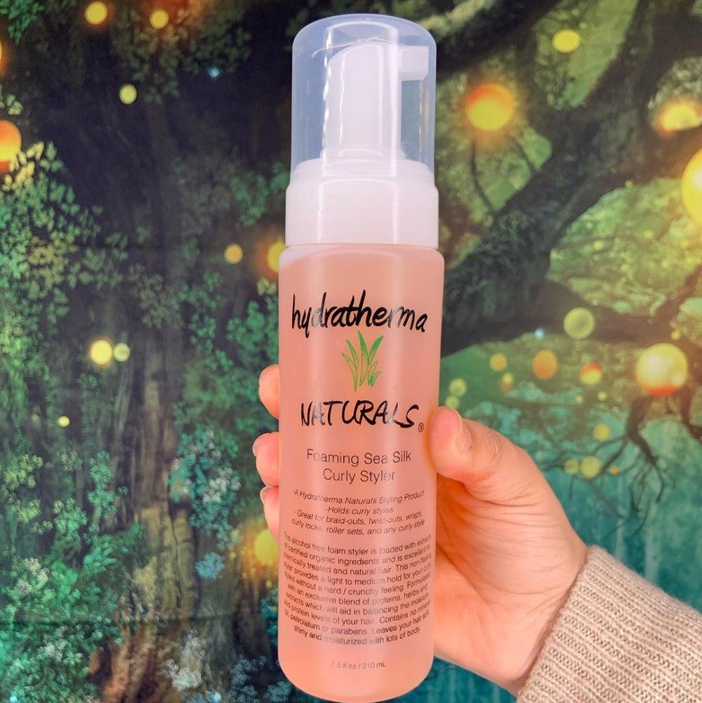 Hydratherma Naturals Foaming Sea Silk Curly Styler 8.5 oz