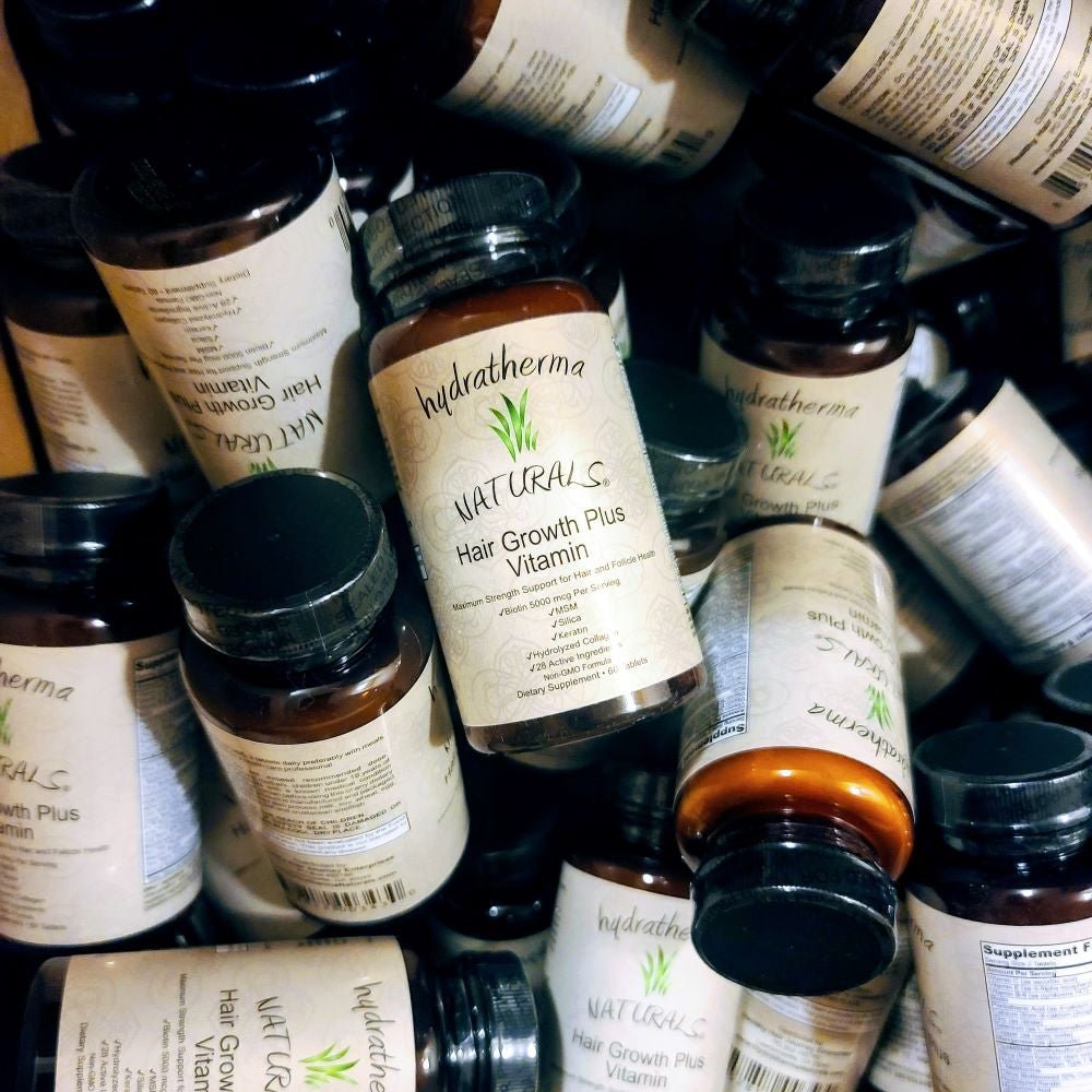Hair Growth Plus Vitamins - HydrathermaNaturalsHair Growth Plus VitaminsHydrathermaNaturals