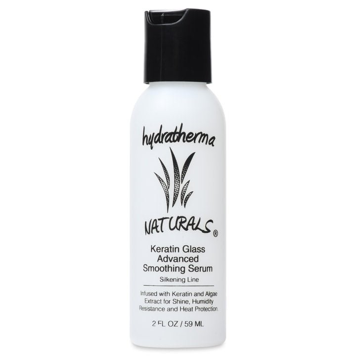NEW! Hydratherma Naturals KERATIN GLASS ADVANCED SERUM 2 oz. *SILK PRESS SYSTEM