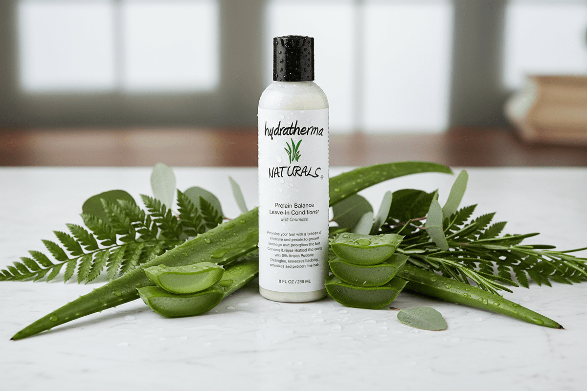 How to Use a Leave-In Conditioner: A Step-by-Step Guide for Natural Hair - HydrathermaNaturals