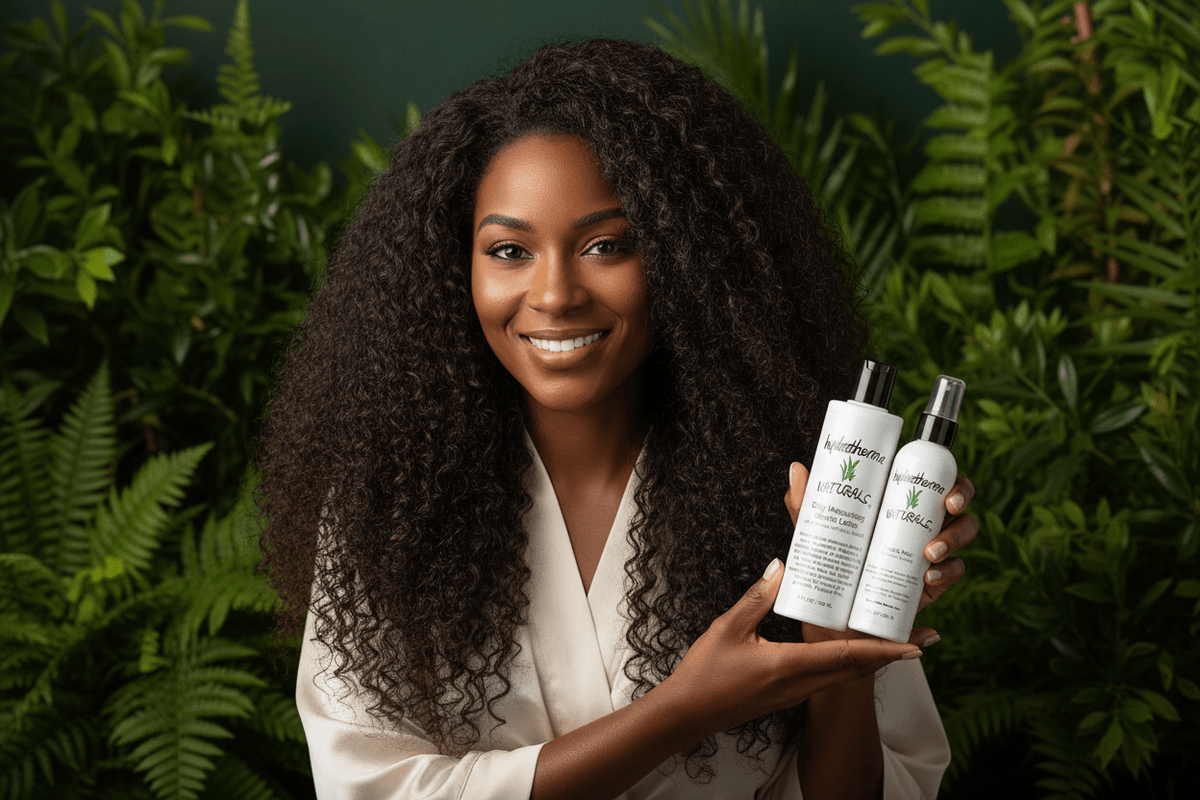 The Best Hair Care Routine for Curly Hair Growth - HydrathermaNaturals