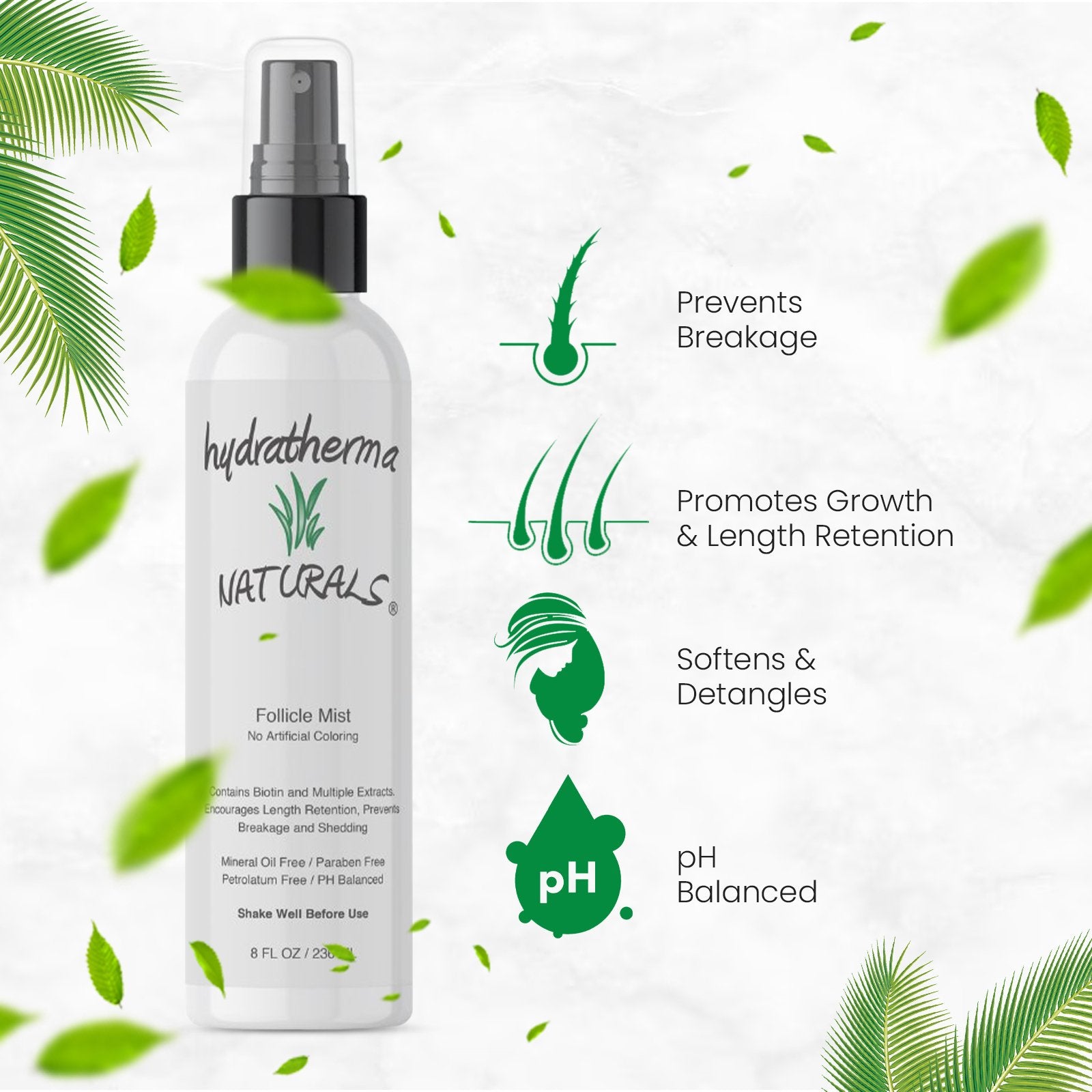 Hair Follicle Mist - HydrathermaNaturalsHair Follicle MistHydrathermaNaturals