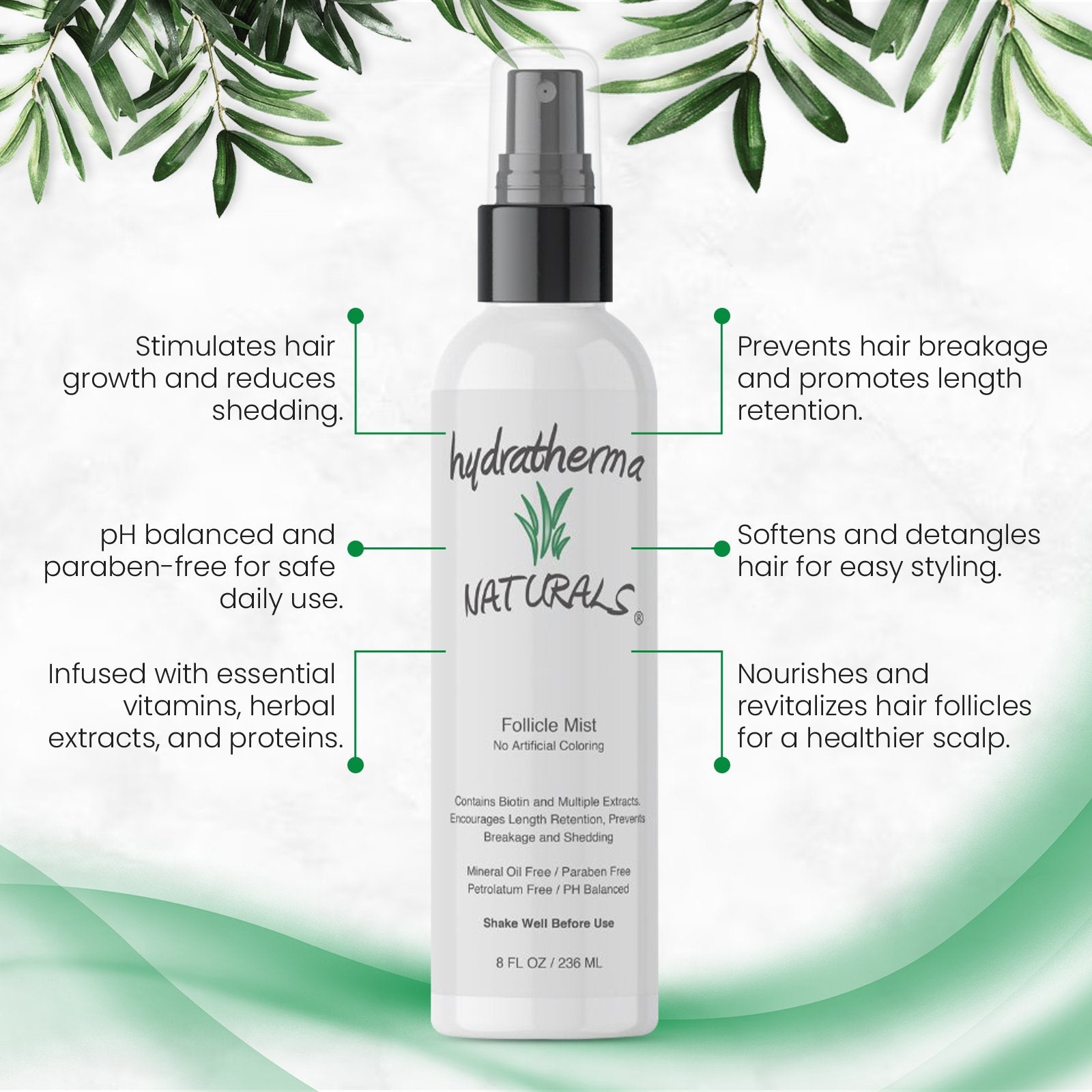 Hair Follicle Mist - HydrathermaNaturalsHair Follicle MistHydrathermaNaturals