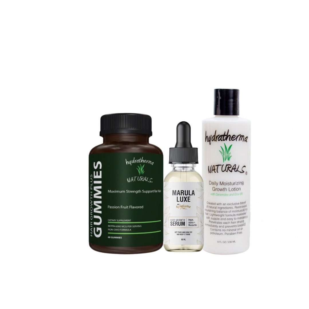 Hair Growth Collection Set - HydrathermaNaturalsHair Growth Collection SetHydrathermaNaturals