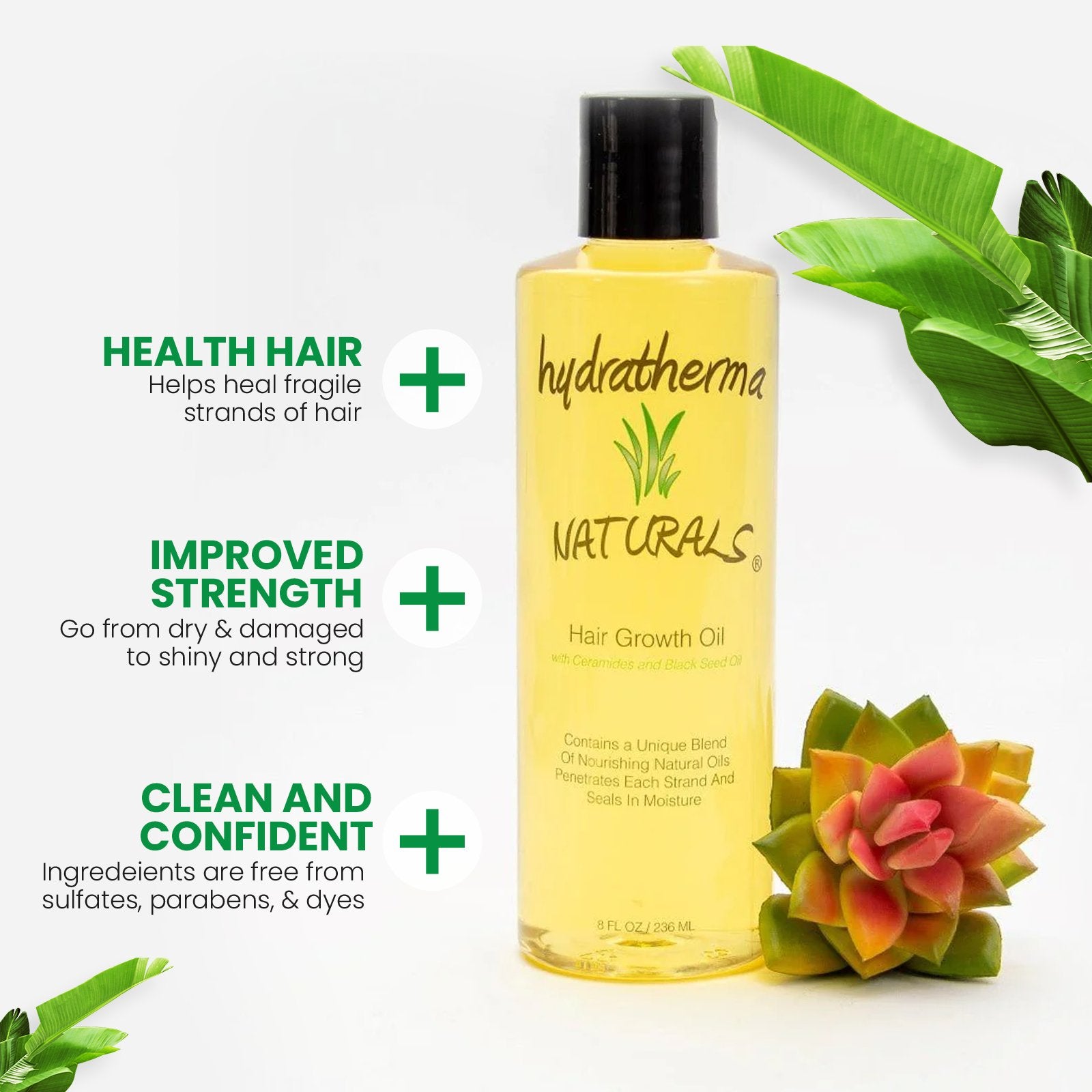 Hair Growth Oil - HydrathermaNaturalsHair Growth OilHydrathermaNaturals