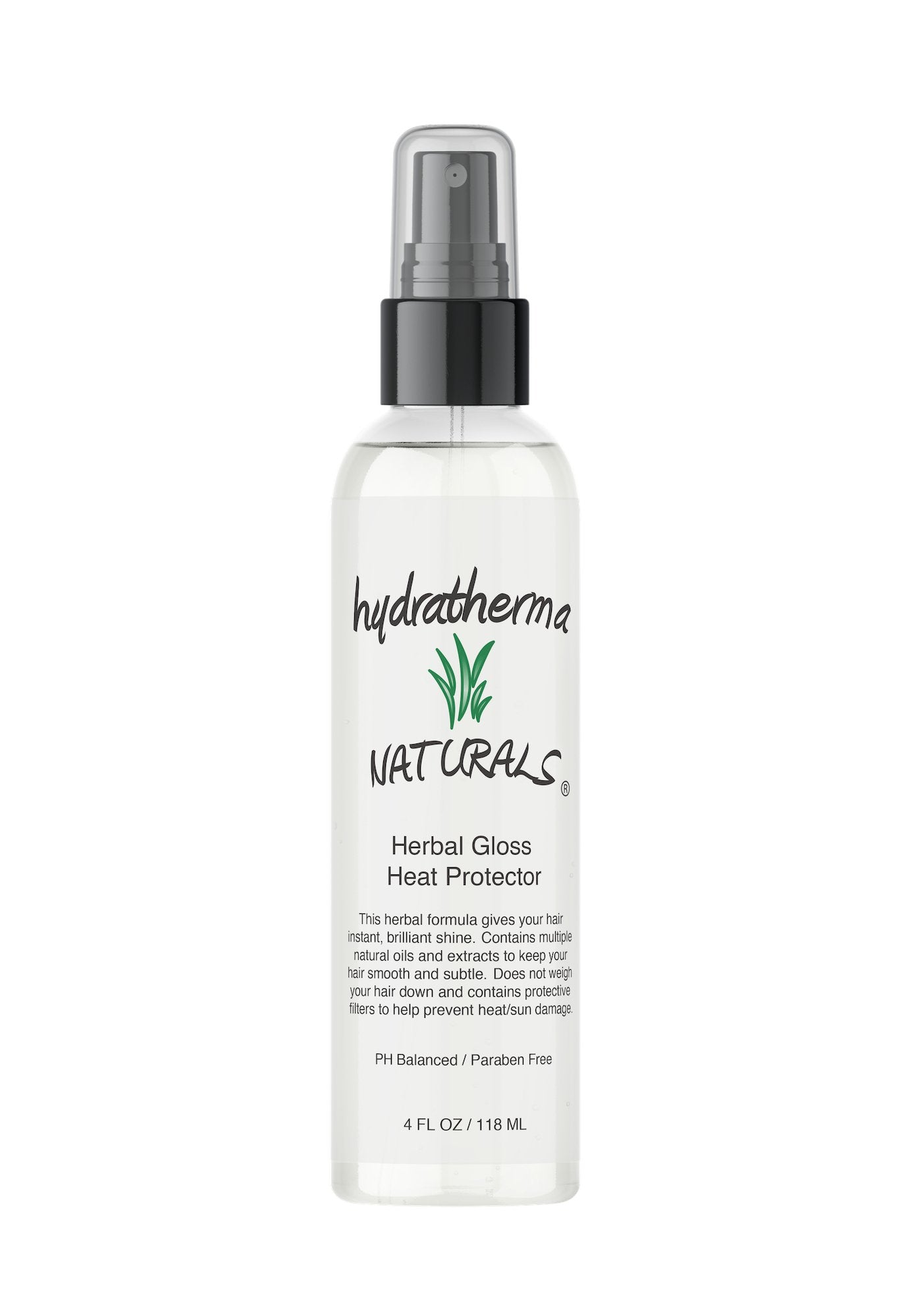 Herbal Gloss Heat Protector 4 oz. - HydrathermaNaturalsHerbal Gloss Heat Protector 4 oz.HydrathermaNaturals