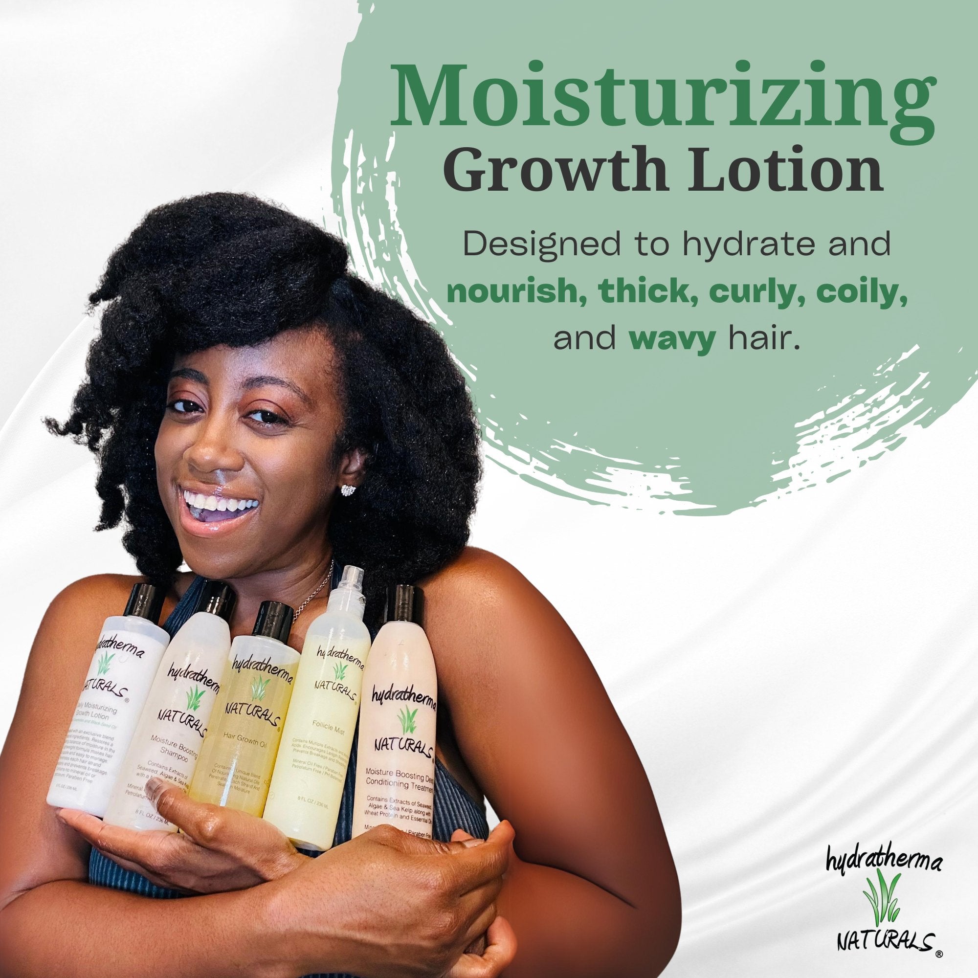 Hydratherma Naturals Daily Moisturizing Growth Lotion