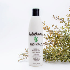 Hydratherma Naturals SLS Free Moisture Plus Hair Cleanser 12 oz.